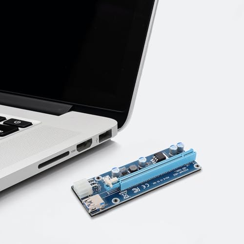 Adaptador PCI-E X16 para GPU externa de portátil Kisangel que mejora rendimiento multimedia 4