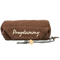 TRIXIE Preydummy - praktisches Hundespielzeug zum Kauen & Jagen - ø 8 × 20 cm braun, Kauspielzeug für Hunde - 32193