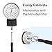 LotFancy Aneroid Sphygmomanometer, Large Adult Cuff (13