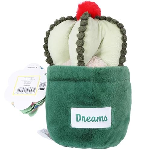 #sbabam Doki Doki 4Ever Green Plüsch Kaktus Deko Grün 25cm mit Patch Dreams Weiche Sammelfigur für Alle Altersgruppen