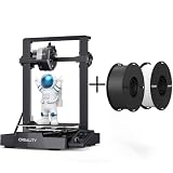Creality Ender 3 V3 SE 3D Printer Bundle with 2 Pack PLA Filament 1.75mm Black+White