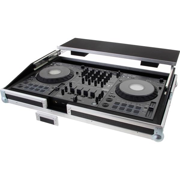 für Pioneer DJ DDJ-FLX10 DJ Controller inkl. Laptopschlitten Casebau