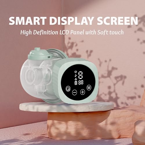 Image of HealthSense Hands-Free Breast Pump Electrical | Electric Breast Pump for Feeding Mothers | Portable & Cordless with 3 Modes & 10 Suction Levels | Lightweight, Rechargeable, BPA-Free Milk Cup | Quiet Operation, LCD Touch Panel, 1-Year Warranty | BP201.