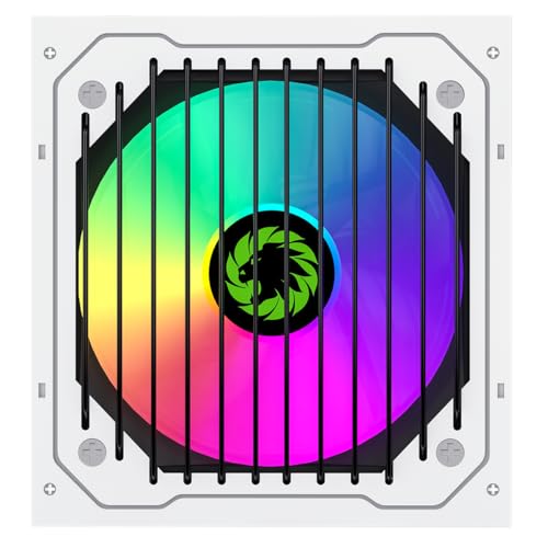 GameMax VP-Series 700W 80 Plus Bronze Power Supply (No Power Cord Included) - 700W GameMax VP-Series VP-700-RGB, Semi-Modular, Single Rail, 120mm RGB Fan, ATX PSU | White - Image 12