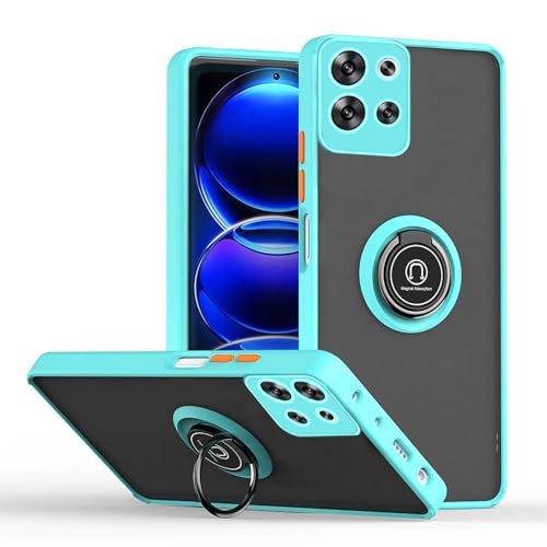 ILING Case for Motorola Edge 50 Neo, Ultra-thin Translucent Matte Frosted PC Hard Back Cover