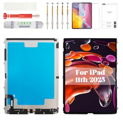 Pantalla LCD para iPad 11 2025 con imagen nítida A16 para reparación sin digitalizador