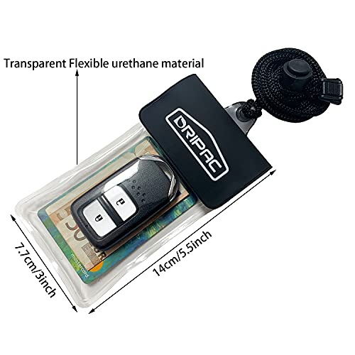 DRIPAC Waterproof Car Key FOB Case Waterproof Wallet Waterproof Holder
