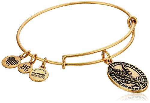 Alex and Ani Aunt Rafaelian Gold Bangle Bracelet