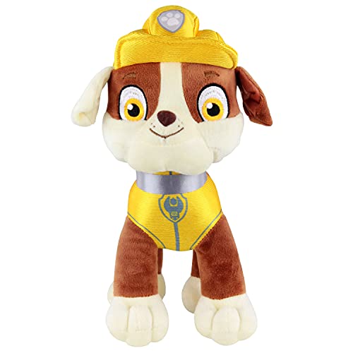 P:os 76965 PAW Patrol - Kuschel-Tier Hund Rubble, Helfer auf vier...