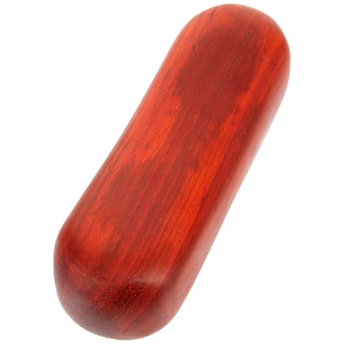 jojofuny Oreiller à en Bois Marron pour Poignet Étire Méridiens Rond Adapté aux de Médecine Chinoise et Hôpitaux