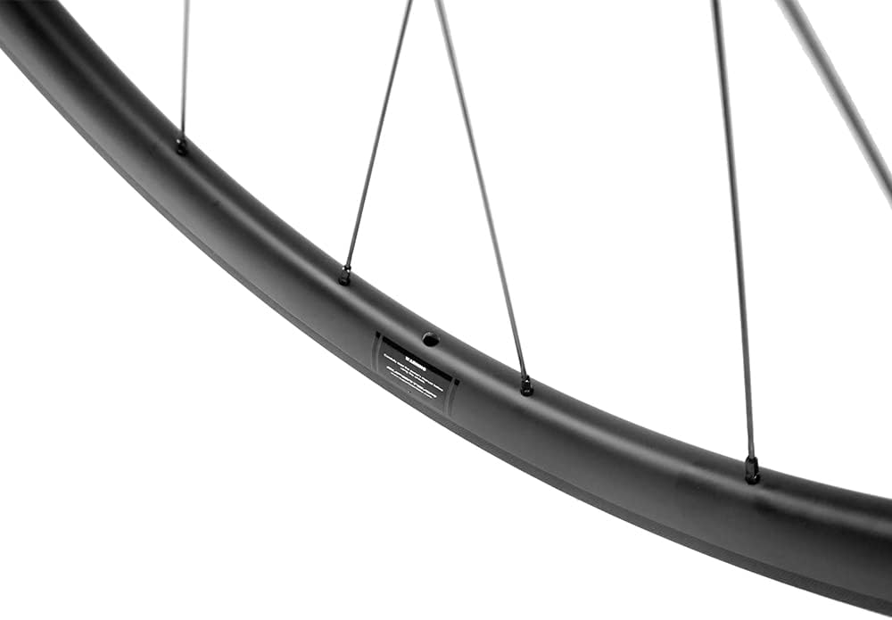 SUPERTEAM Carbon Road Bike Wheelset 40mm Tubeless Ready Rim 25mm Wide Straight Pull Sapim CX-Ray Spoke