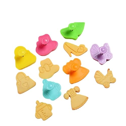 Lot de 6 moules à biscuits faciles à retirer Cover