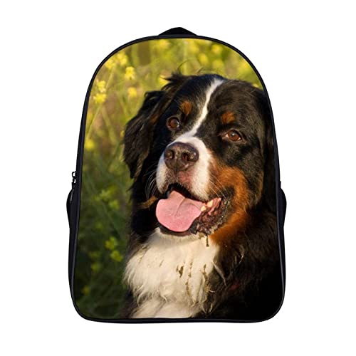 Sac à dos d'école Bouvier Bernois 40x28x16cm pour ado