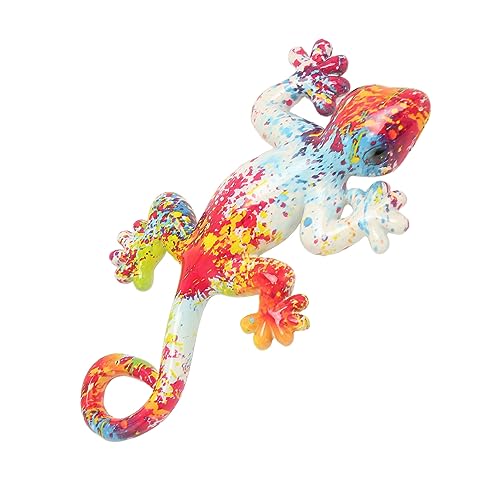 Ymiko YMIKO5G8ABWFUZS-13 Mexican Lizard Wall Art Sculpture | Resin Gecko Statues thumb #2