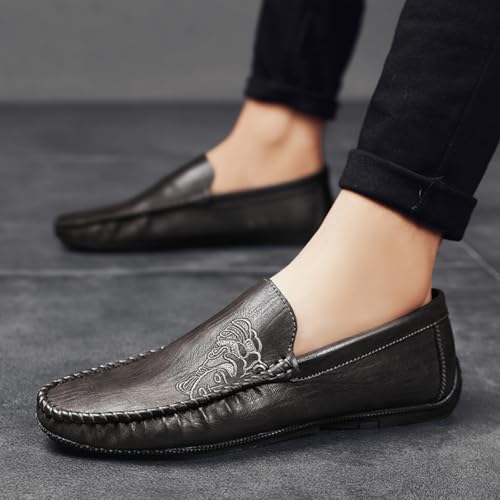 Mens Loafers Slip Resistant Lightweight Slipon Suitable for Driving Business Casual and Outdoor Travel4