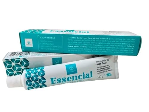 ESSENCIAL CREME DENTAL - 100% VEGANO creme dental sem flúor