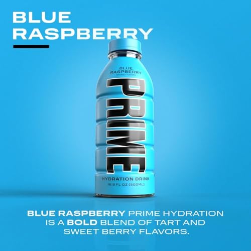 Image of Prime Hydrating Drink Variety Pack of 5 Sports Beverage Flavour (Ice Pop, Blue Raspberry, Strawberry, Lemon Lime & Tropical Punch,Prime X) Get Any 5 Out Of 7,500ml each