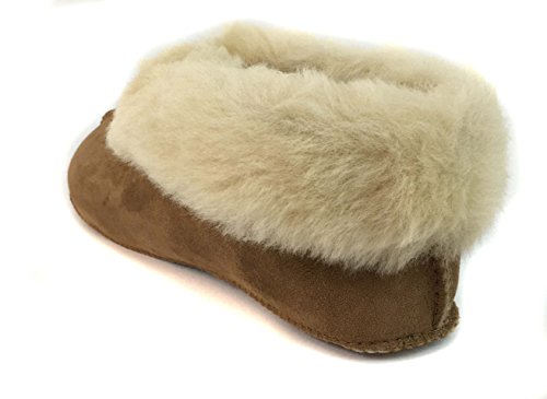 surell Shearling Slipper with Soft Sole - Fur Clog Slipper for Indoor & Outdoor - Warm & Fuzzy Winter Slippers for Women - Soft Sole Unisex Slippers for Cold Weather (11)4
