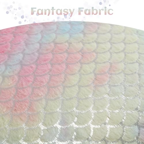 Guyou-Fuzzy-Cute-Kids-Desk-Chair-Mermaid-Back-Chair-Colorful-Adjustable-Study-Chair-Swivel-Rolling-Chair-for-Teen-Girls-BoysBedroomChildren-GiftLight-Colorful Guyou Fuzzy Cute Kids Desk Chair Mermaid Back Chair Colorful Adjustable Study Chair Swivel Rolling Chair for Teen Girls BoysBedroomChildren GiftLight Colorful