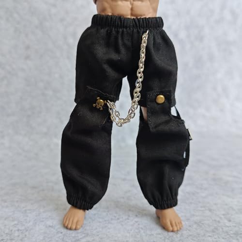 1/12 Scale Action Figure Hip hop Pants Clothing for 1:12 6inch Male Action Figure Doll