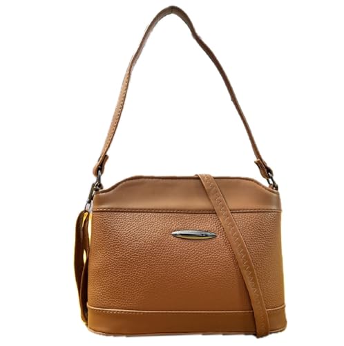 Image of TANMISH WORLD Stylish Mini Handbag | Sling Bag For Ladies | Handbag Cross Body Bag /Purse For Women And Girls (Light Brown)