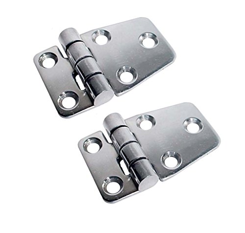 White Water 7722ES Marine Grade Stainless, Heavy Duty Short Side Door Hinge