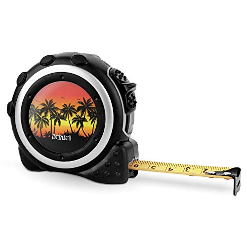 Cinta Métrica Tropical Sunset Personalizada 16 ft miniatura 1