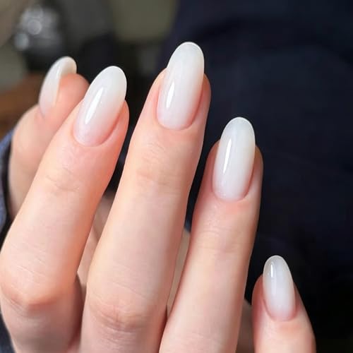 Jelly Milk White Gel Nail Polish 15ML miniatura 4