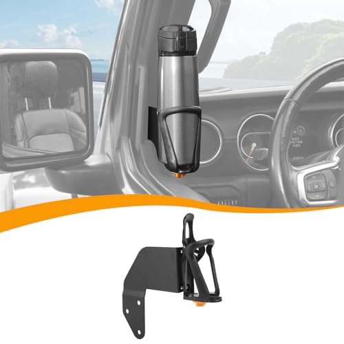Portavasos puerta izquierdo para Jeep Wrangler JL JLU y Gladiator JT 2018-2024 miniatura 7