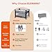 ELEMARA 3 in 1 Wide Baby Bassinet with Ajustable Side,2024 All Mesh Bedside Sleeper with Mattress,Sheet,Storage Pocket,Wheels and Trap,Playpen Travel Crib Bed with Bag