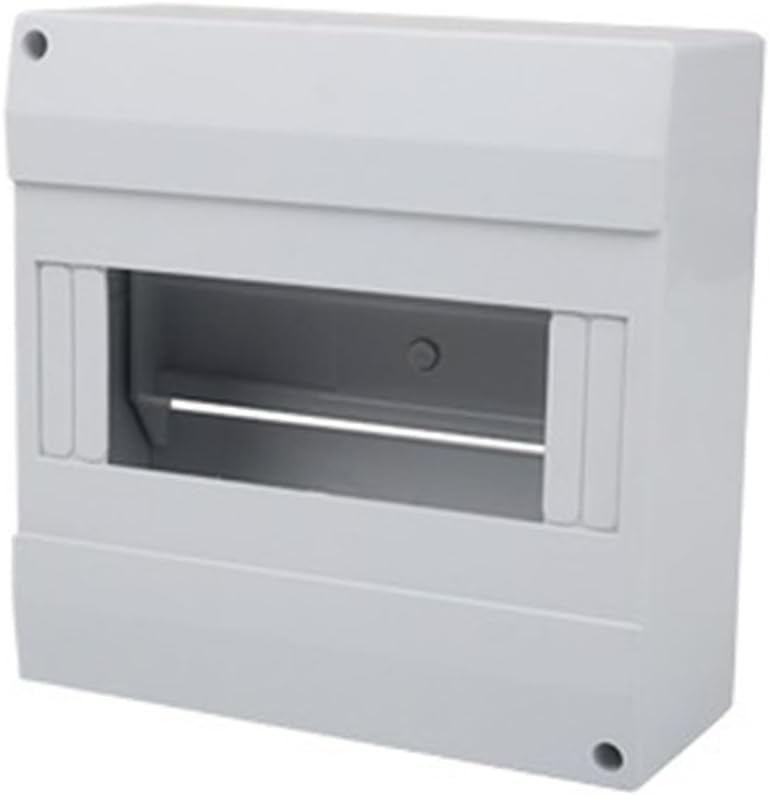 1pcs Electrical Box Circuit Breaker Protection Plastic Box ABS Switch Enclosure Surface Modules Box 1-8P Breaker Distribution Box(HGII-4P)