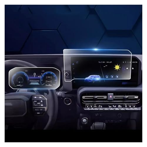 Protection écran tactile de console Toyota Prado 2024 anti-rayure navigation 12.3