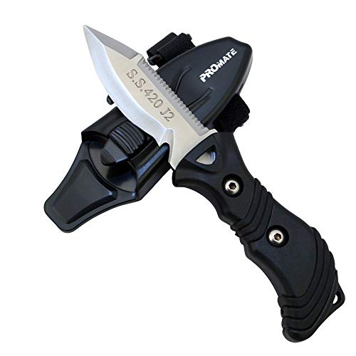 Trident Sharp Point BCD Knife (Black)