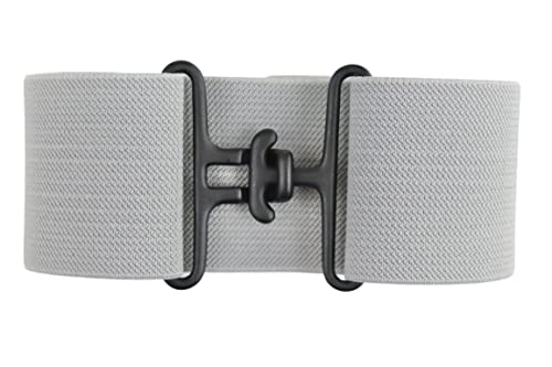 2 inch Equestrian Elastic Belt with black surcingle buckle Invisible, No show buckle. Equestrian Gift