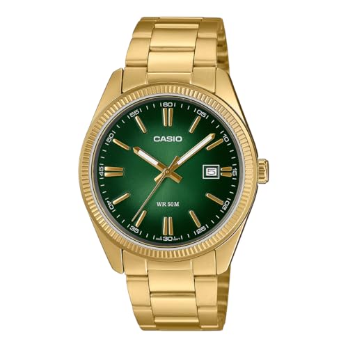 Image of Casio Enticer Men MTP-1302PGC-3AVEF Analog Green Dial Men (A2374)