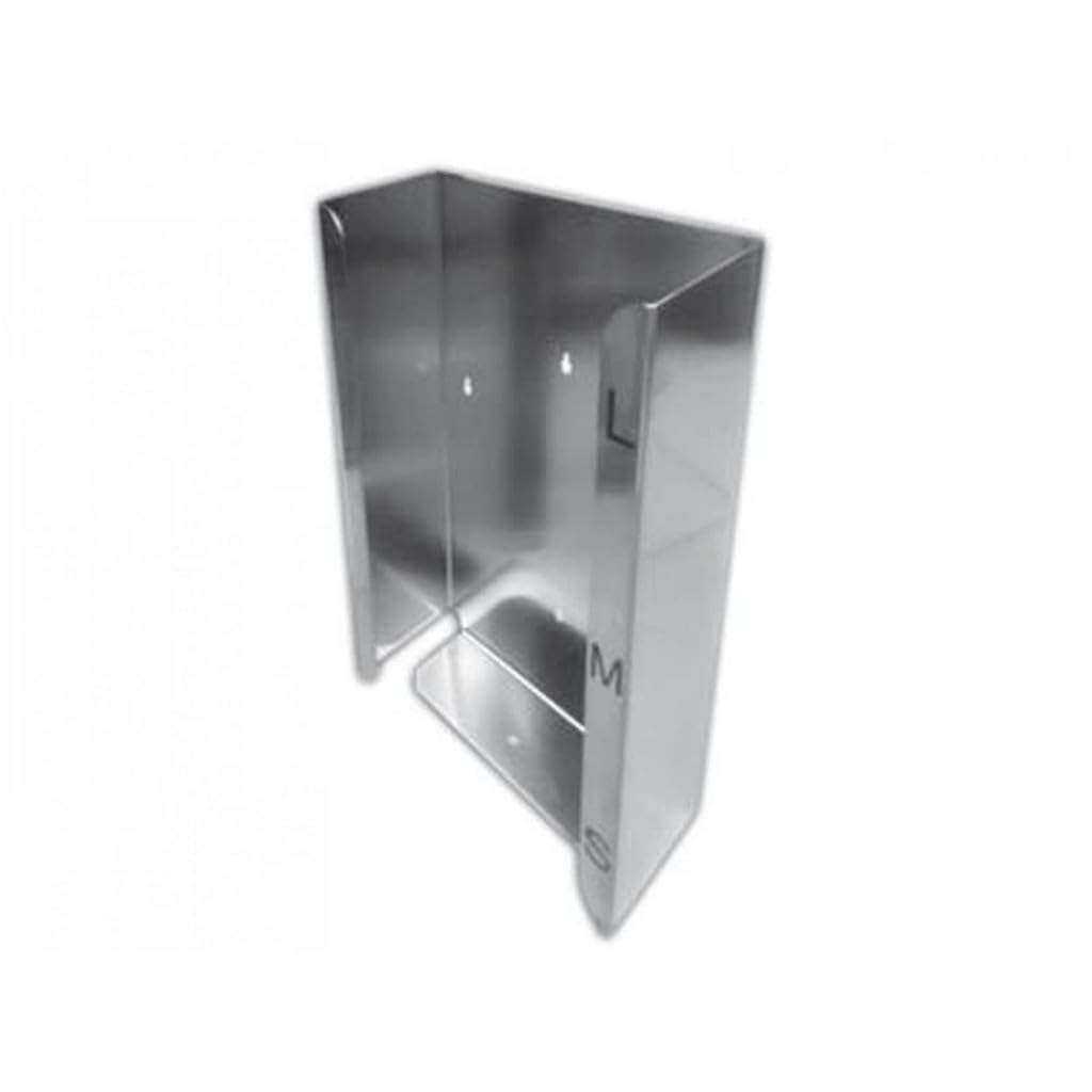 DISPENSER TRIPLO PER GUANTI IN ACCIAIO INOX