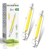 ⭐【Ahorro de energía】: la bombilla led r7s 78mm regulable 10W es el reemplazo perfecto para una lámpara incandescente o halógena de 100W, lo ayudará a ahorrar un 85% de energía, el reemplazo de halógeno de doble extremo está hecho de cerámica y cubierta de PC con excelente conductividad térmica, garantiza una buena característica de disipación de calor para alargar previamente la esperanza de vida