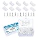 730 Pieces 2.0mm JST-PH JST Connector Kit. 2.0mm Pitch Female Pin Header, JST PH - 5/6/7 Pin Housing JST Adapter Cable Connector Socket Male and Female, Crimp DIP Kit.