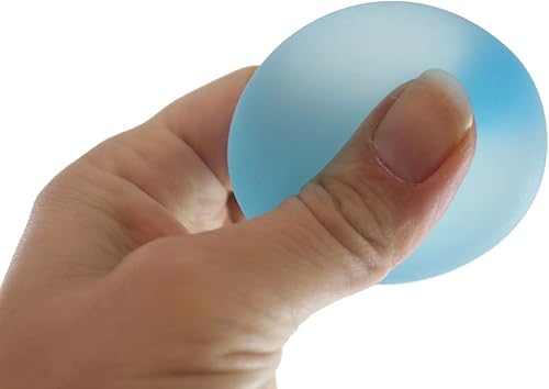 Miniatura 3 de Juego de 6 bolas de azúcar más pequeñas de 15 pulgadas bolas elásticas de pegamento gruesagel ultra blandas y moldeables de tiro lento juguete