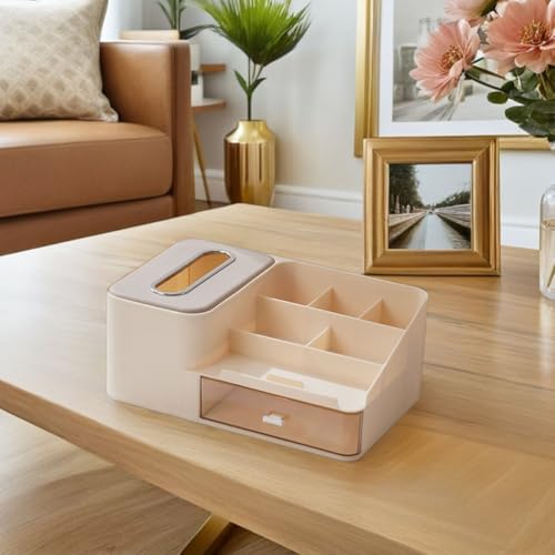 Caja de Almacenamiento de Escritorio Hohopeti con Cajón 6
