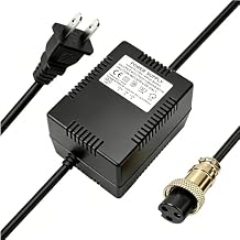 17V 1500mA AC Power Adapter with 3-Pin Connector Plug for Yamaha F4/F7/6FX/MG82X/MG10U/MG10xuf/PA-10/Alesis Multimix 8 USB/MG16/MG166CX/MG166C/ MX1804X,Pedalboard Power