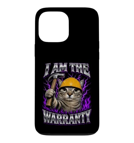 Bootleg Meme I Am The Warranty ���J�j�b�N�J�[���D�� �X�}�z�P�[�X iPhone 13 Pro Max �p