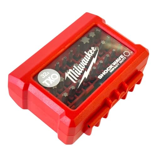 Milwaukee Shockwave Compact Bit 32-teilig Torx-Satz 4932471586 32-teilig, Rot – Ansicht 4