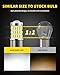 AUXLIGHT 1156 BA15S 1003 1156A 1141 7506 LED Bulbs Xenon White, Ultra Bright 60-SMD LED Replacement for Back Up/Reverse Lights, Brake/Tail Lights, Turn Signal/Parking or Running Lights (Pack of 2)