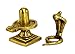 eSplanade Brass Shiv Ling Shiva Lingam with Sheshnaag Statue Idol Murti for Home Temple and Pooja - 4
