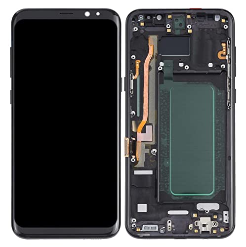 Image of SPiED - LCD with Touch Screen for Samsung Galaxy S8 - White (Display Glass Combo Folder) (Samsung Galaxy S8)