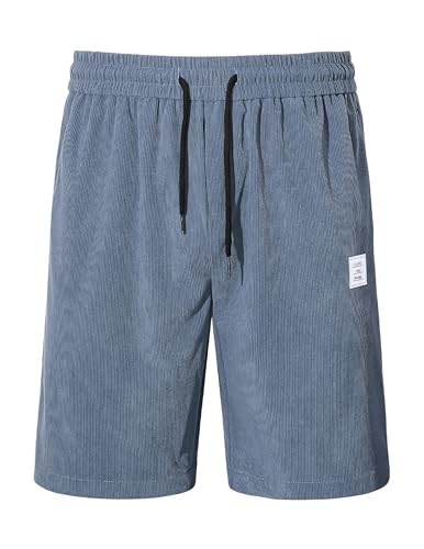 Rückansicht der olivfarbenen TARAINYA Shorts mit geradem Schnitt. - Detailansicht von Hochwertige TARAINYA Corduroy...
