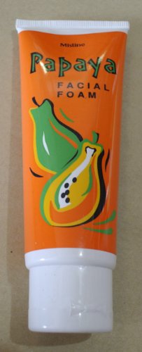 mistine papaya facial foam