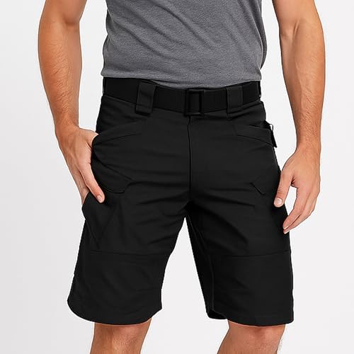 Shorts cargo para hombre, ligeros y de secado rápido miniatura 2