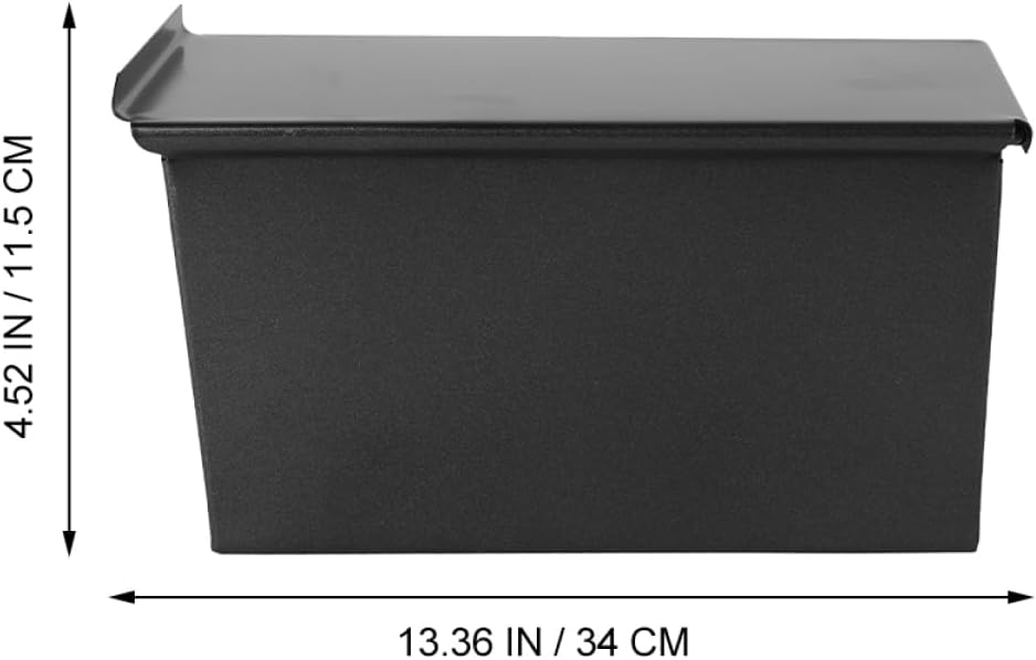 OUNONA Airtight Bread Boxes for Kitchen Counter Non-stick Loaf Pans Baking Supplies Toast Mold Quality Baking Tools